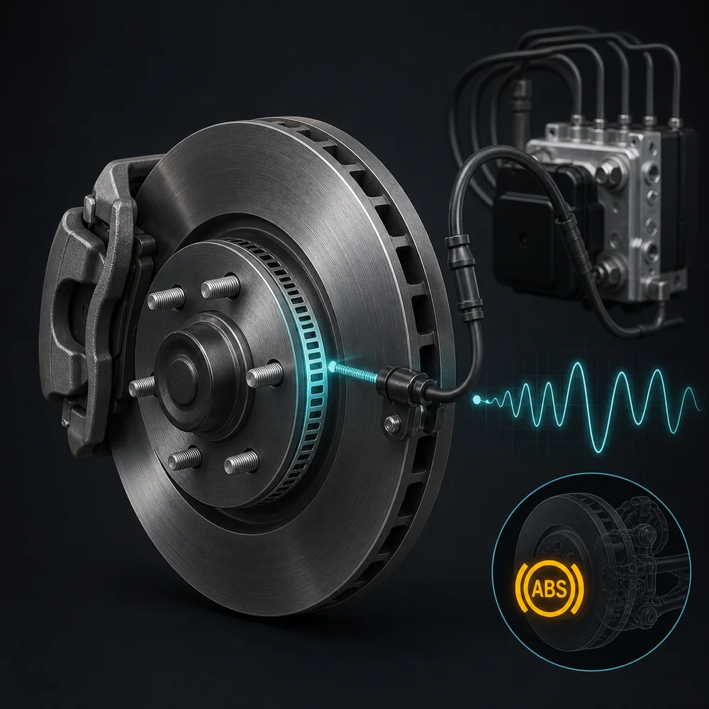 ABS, Brake and Traction Codes diagnostic illustration